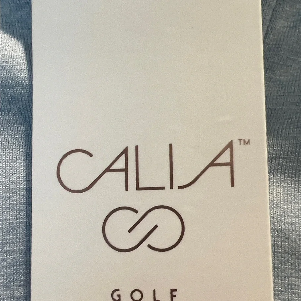 CALIA by Carrie Underwood Light Blue Golf Pullover - Picture 2 of 11